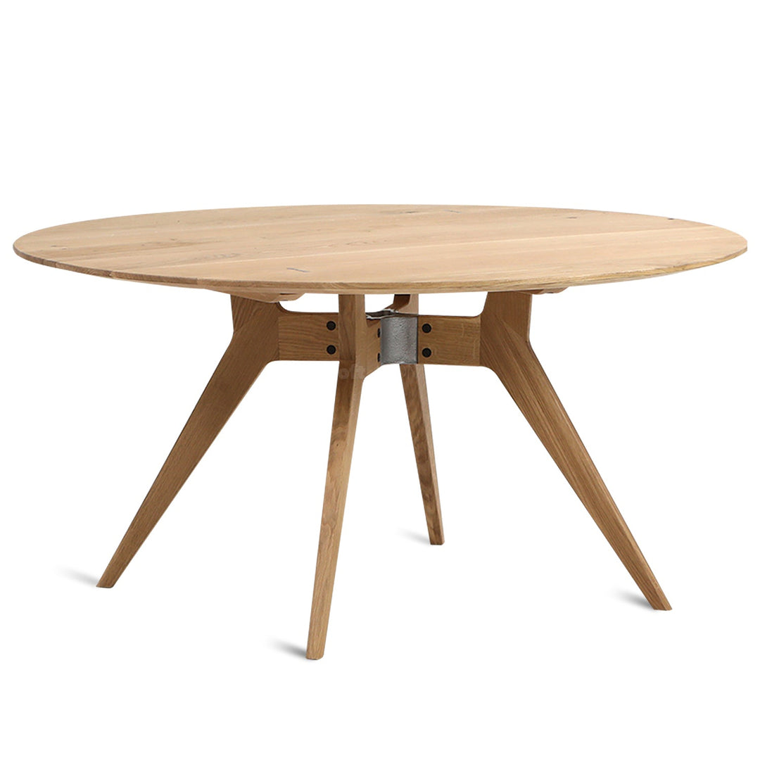 (Fast Delivery) Round Dining Table KIRI Layered