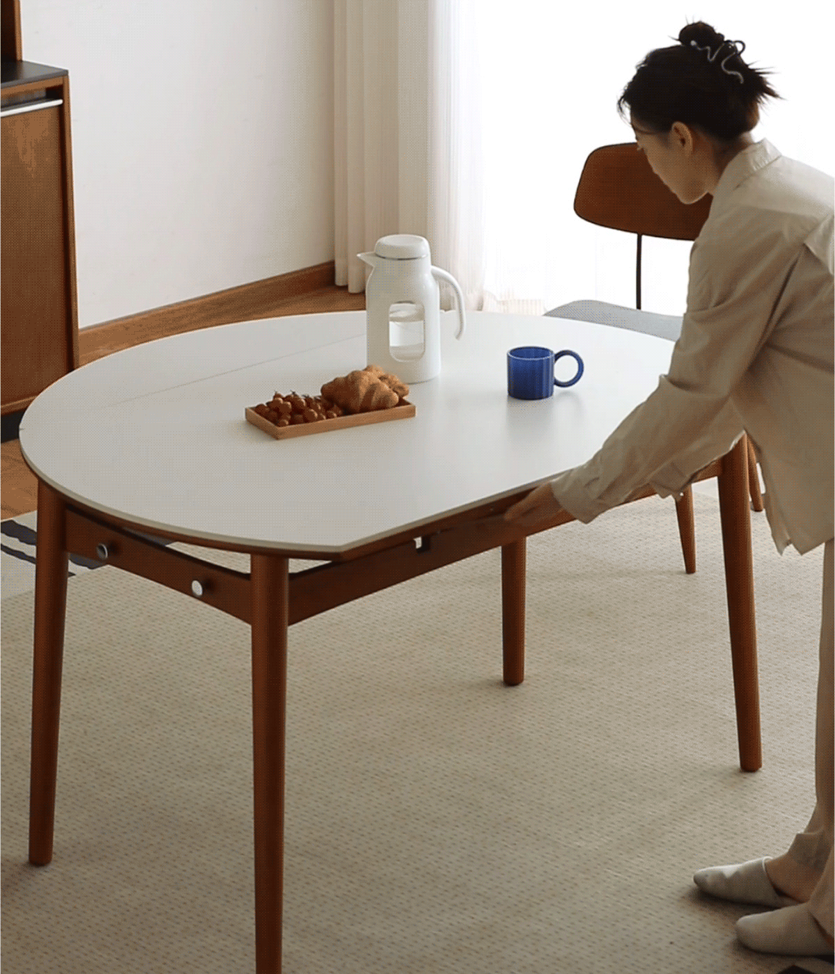Vintage Sintered Stone Extendable Dining Table MINIMA Good to Know - 4