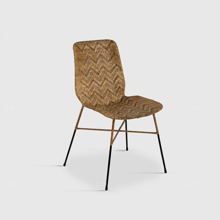 Bohemian Rattan Dining Chair WICKER Color Swatch