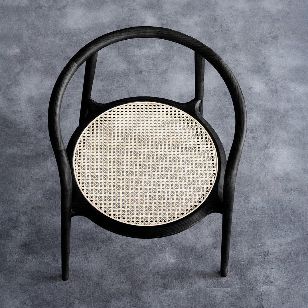 Japandi Rattan Dining Chair CIRCULAR Detail 9