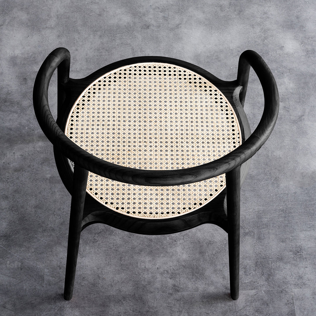 Japandi Rattan Dining Chair CIRCULAR Detail 10