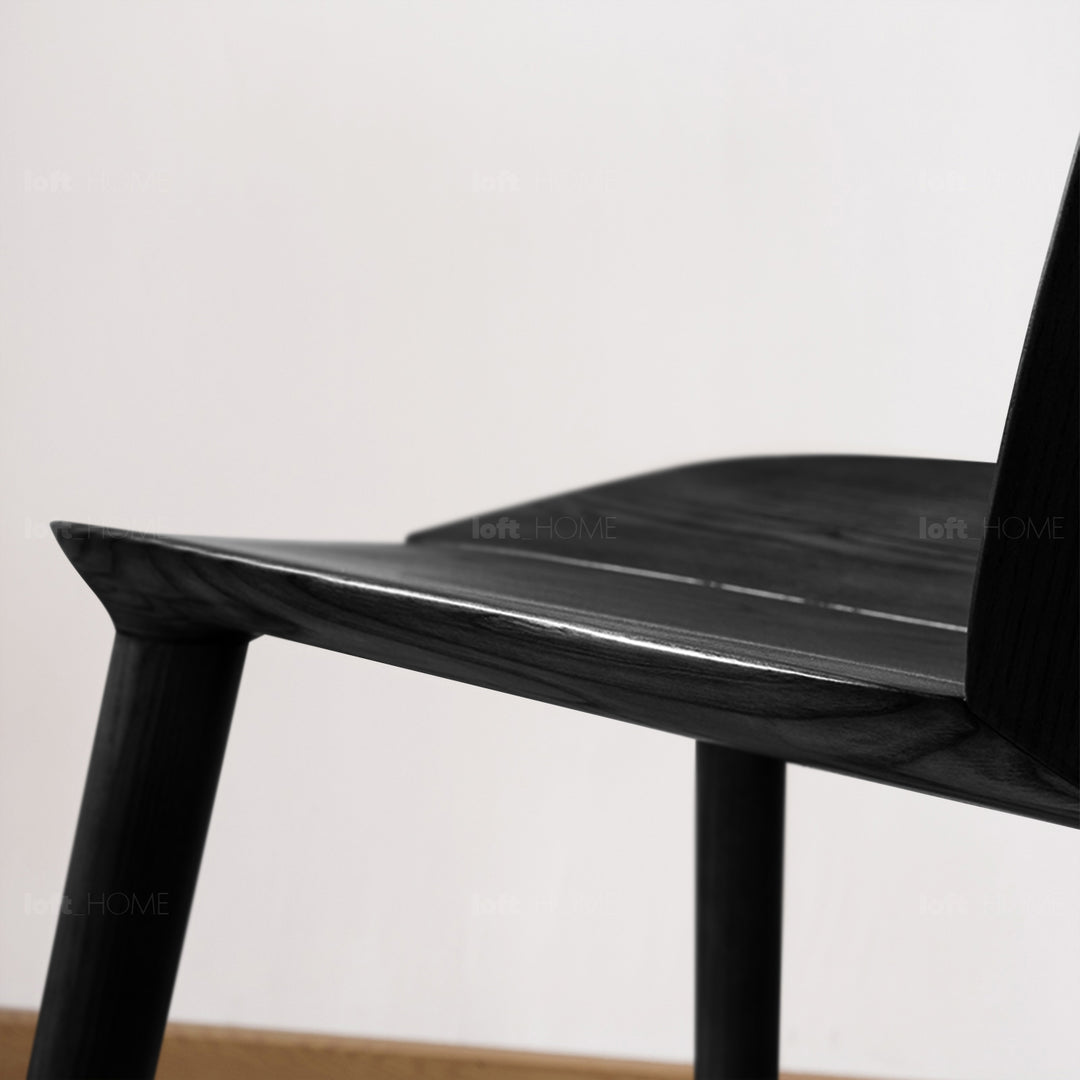 Japandi Wood Dining Chair PULP Detail 9