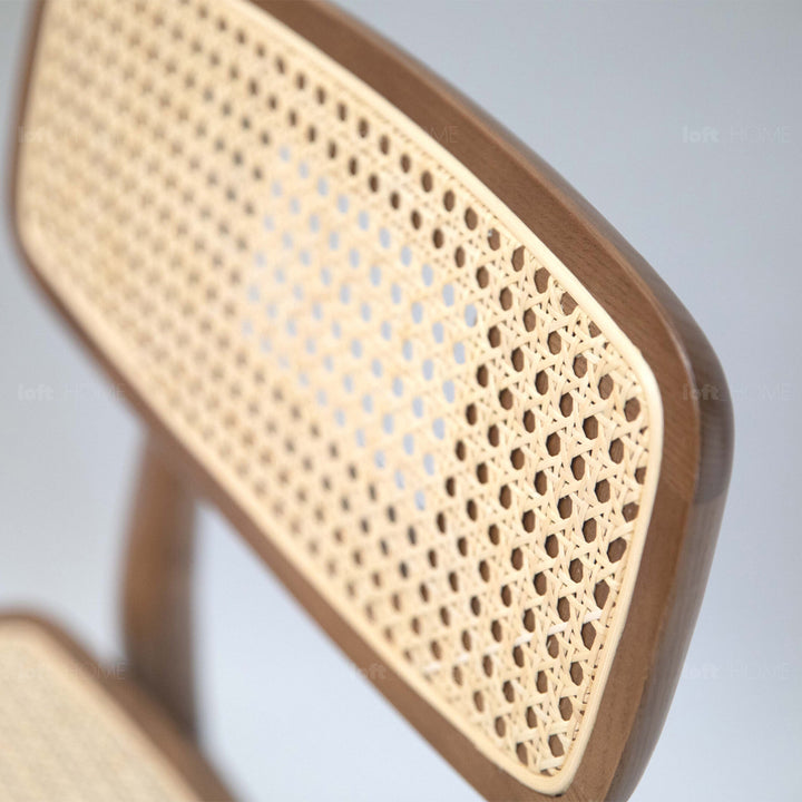 Japandi Rattan Dining Chair SERENE Detail 1