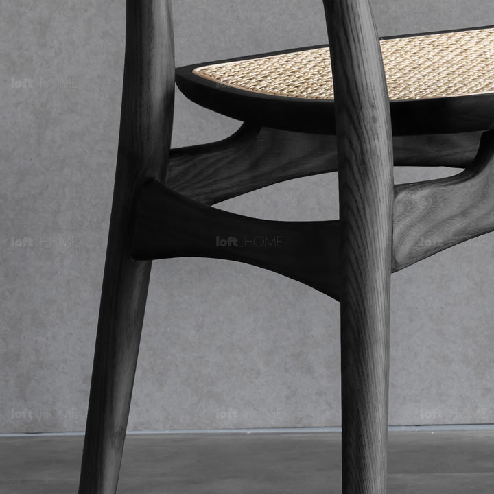 Japandi Rattan Dining Chair SERENE Detail 13