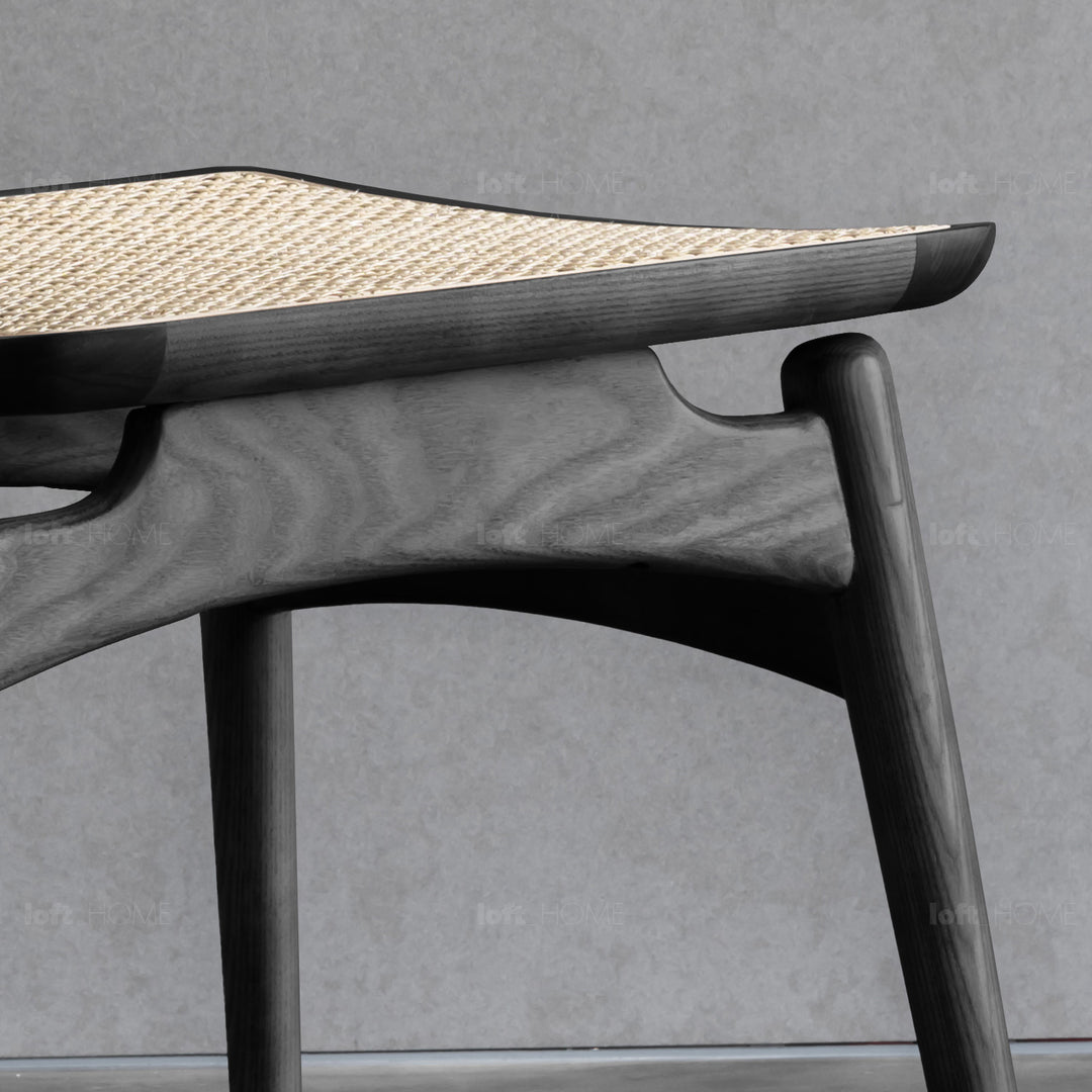 Japandi Rattan Dining Chair SERENE Detail 14