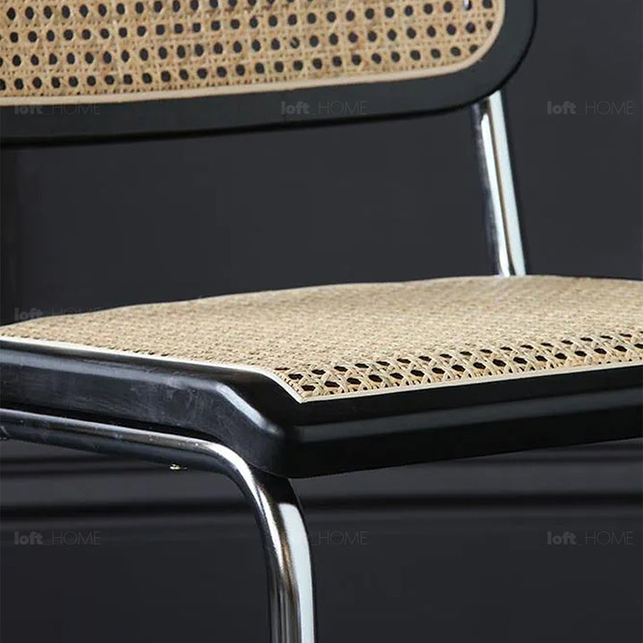 Japandi Rattan Dining Chair CESCA Detail 13