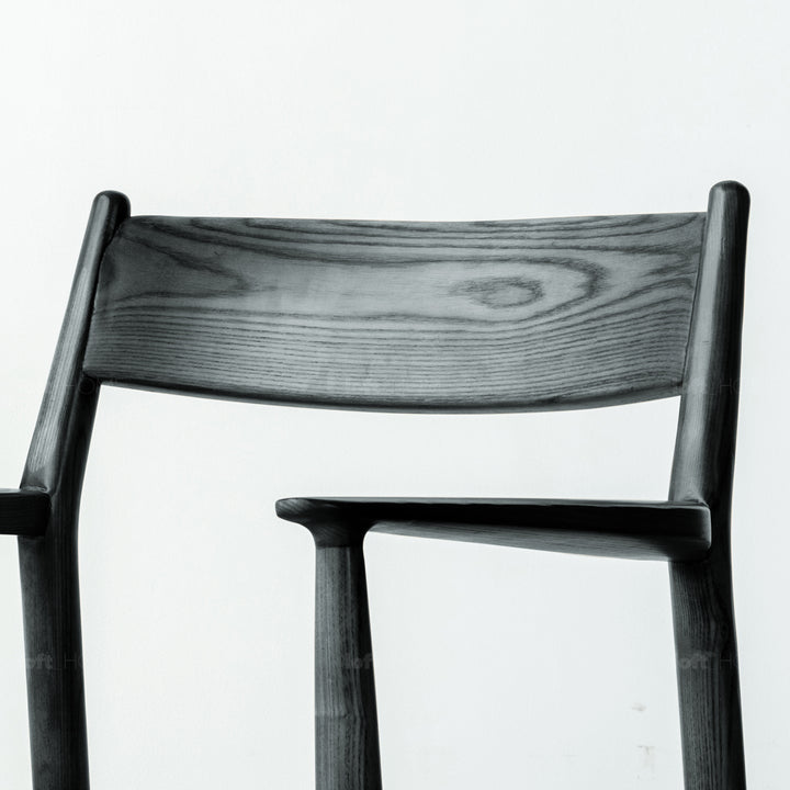 Japandi Rope Woven Dining Chair AIKIN Detail 12