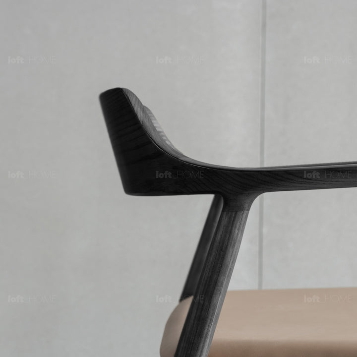 Japandi Wood Dining Chair HIROSHIMA Detail 10