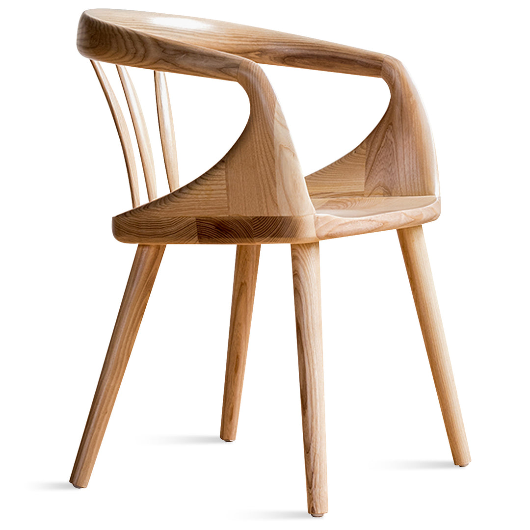 Japandi Wood Dining Chair VERO Environmental