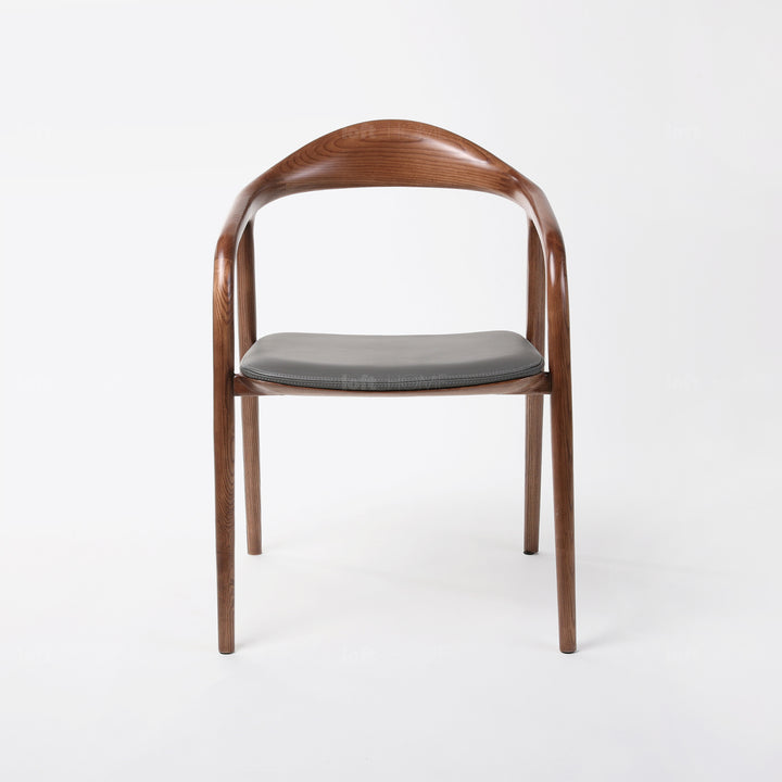 Japandi Wood Dining Chair NEUM Still Life
