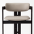 52-SEMI-Grey Dining Chairs ROMA
