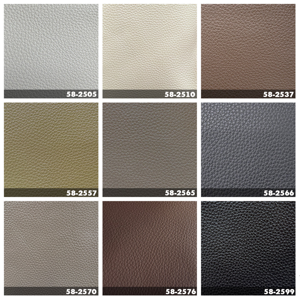 Cream Genuine Leather Bed Frame MOYU Color Swatches