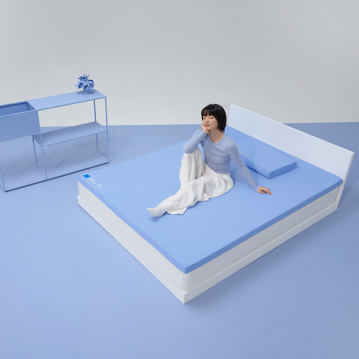 6cm hybrid medium firm cooling skin mattress bluebox material variants.