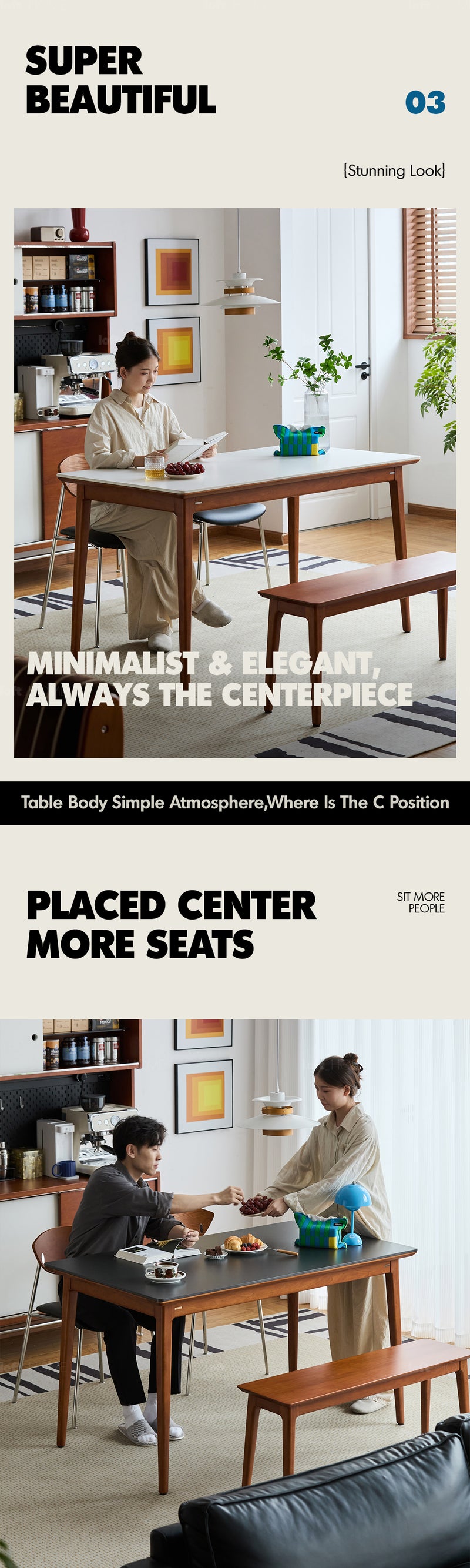 Bauhaus Sintered Stone Dining Table MIES Good to Know - 5