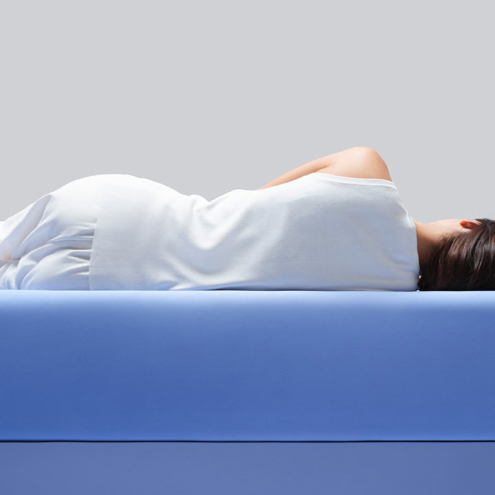 26cm pocket spring cooling skin mattress bluebox cube with context.