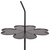 62-flower-black Side Tables FLOWER