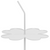 62-flower-white Side Tables FLOWER