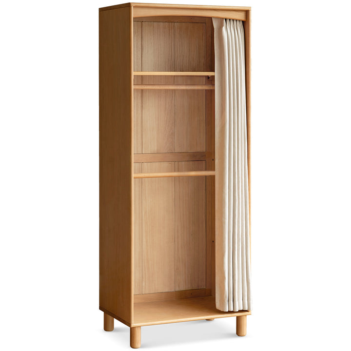 Scandinavian beech wood wardrobe peblo environmental situation.