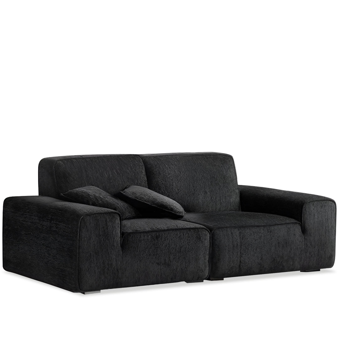 Minimalist chenille velvet fabric 3 seater sofa tufty time environmental situation.