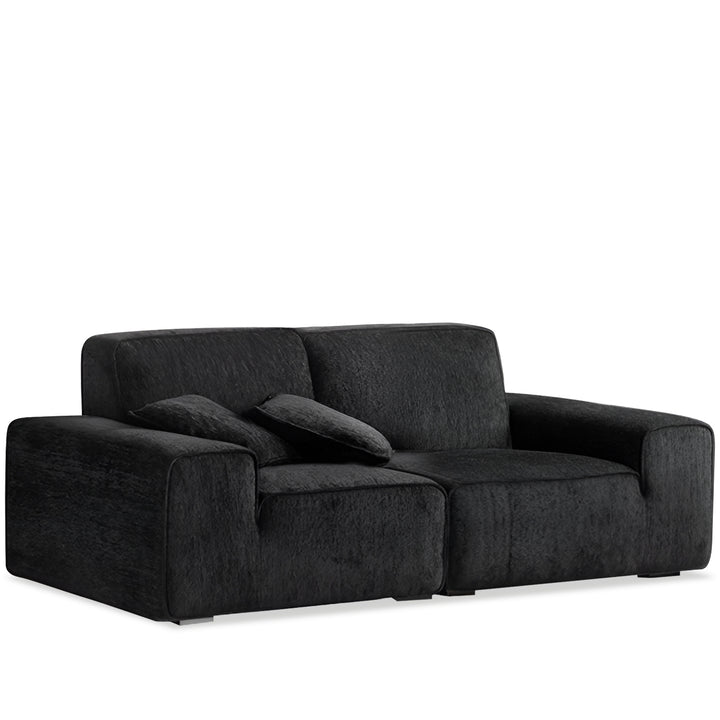 Minimalist chenille velvet fabric 3 seater sofa tufty time environmental situation.