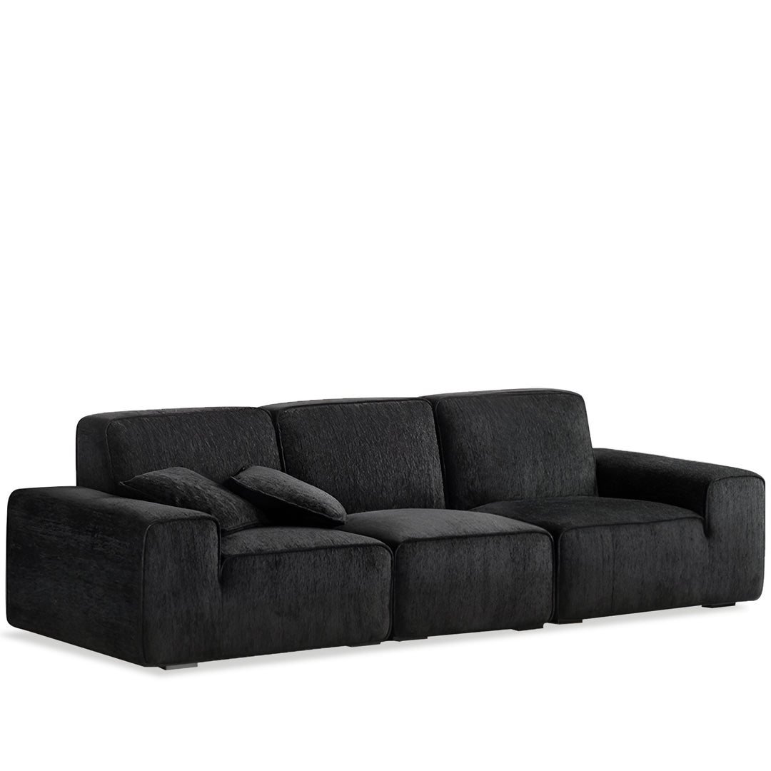 Minimalist chenille velvet fabric 4 seater sofa tufty time environmental situation.