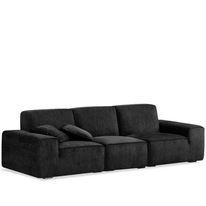 Minimalist chenille velvet fabric 4 seater sofa tufty time environmental situation.