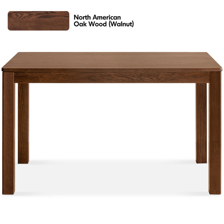 Scandinavian oak wood dining table walden situational feels.