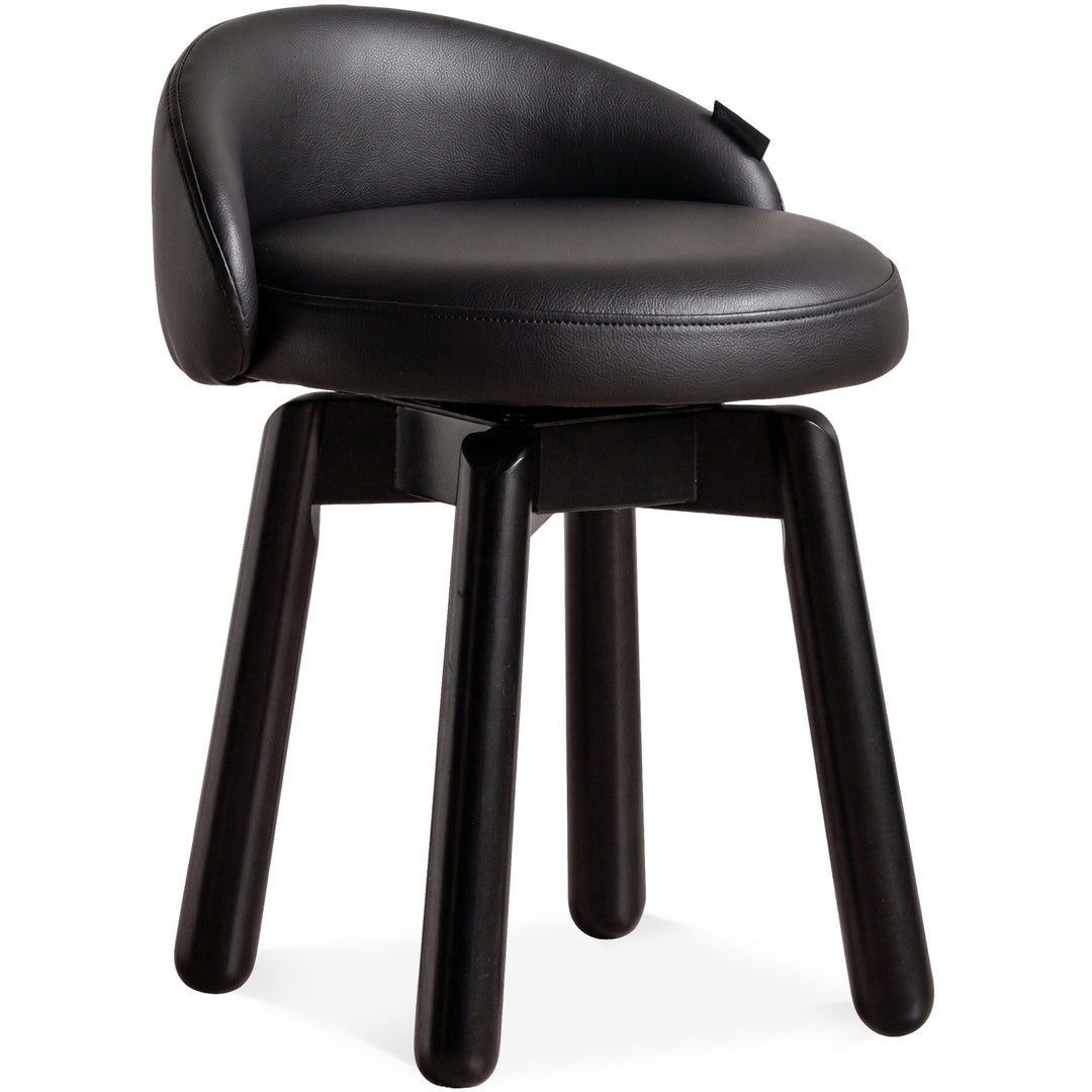 Modern microfiber fiber leather dressing chair pea environmental situation.