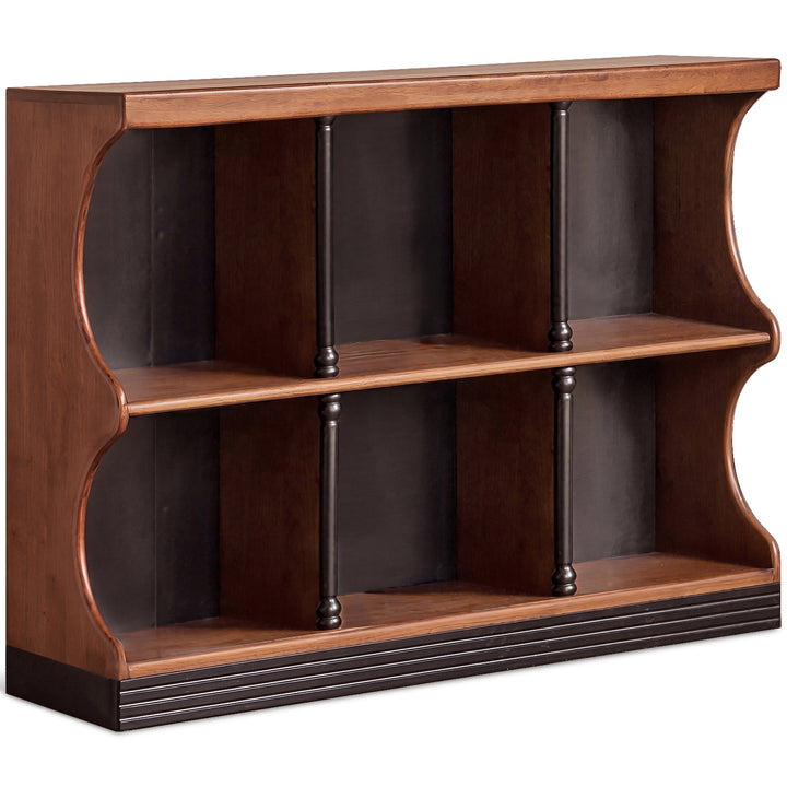 Vintage rubber wood bookshelf hadid environmental situation.