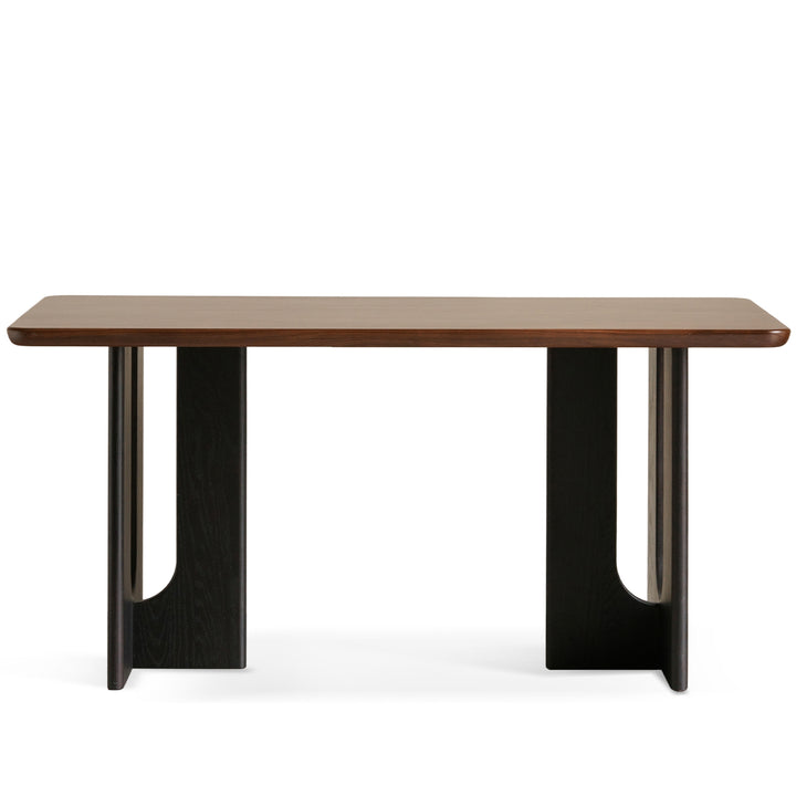 Japandi Walnut Wood Dining Table SAVOR