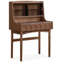 Japandi Walnut Wood Dressing Table ANNA