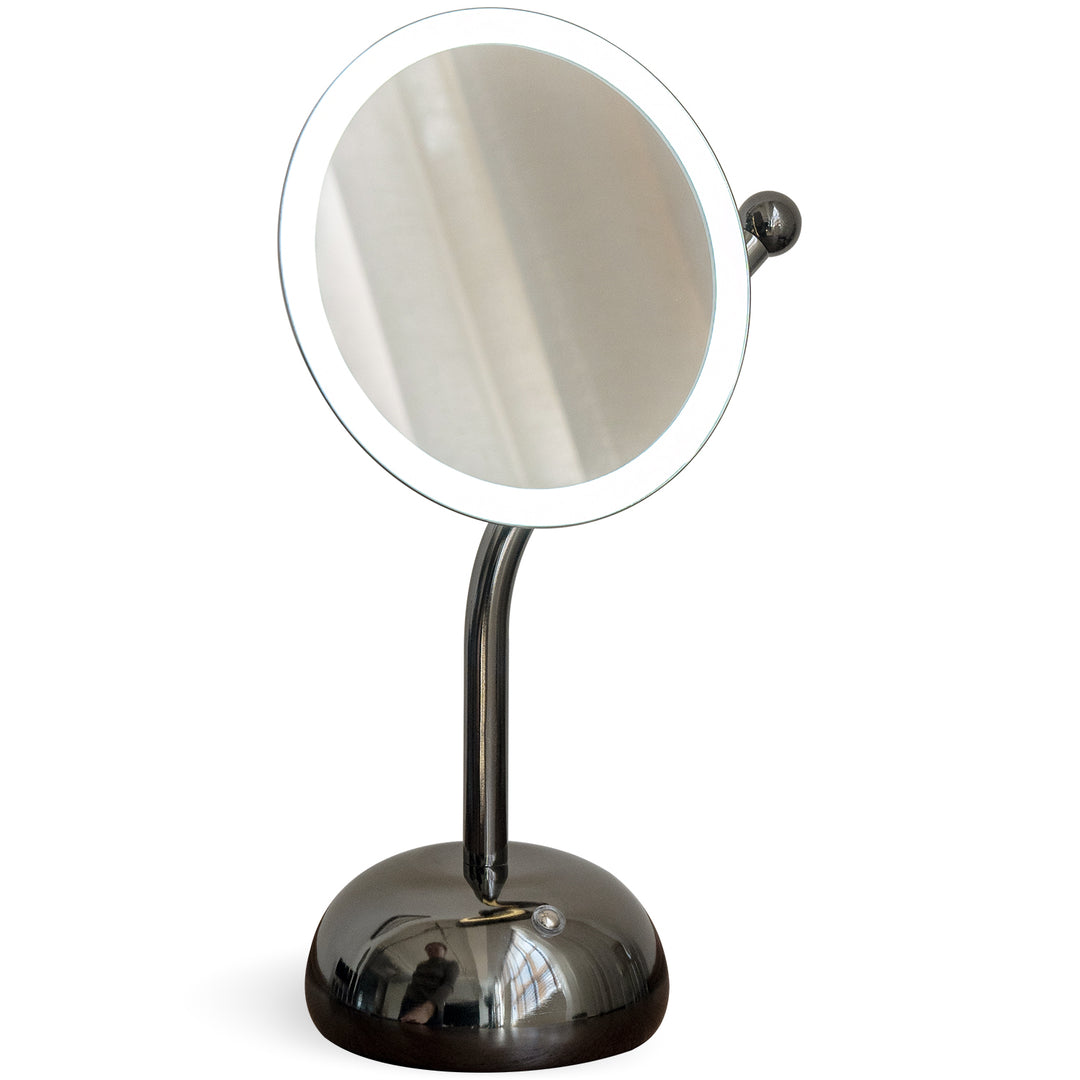 Modern led dressing mirror moon conceptual design.
