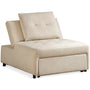 Modern Cat Scratch Resistant Fabric 1 Seater Sofa Bed MACARON
