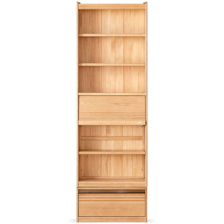 Scandinavian ash wood bookshelf gallery detail 5.