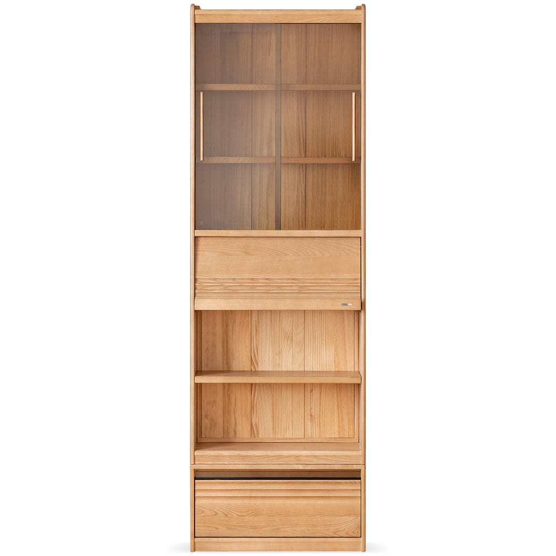 Scandinavian ash wood bookshelf gallery detail 6.