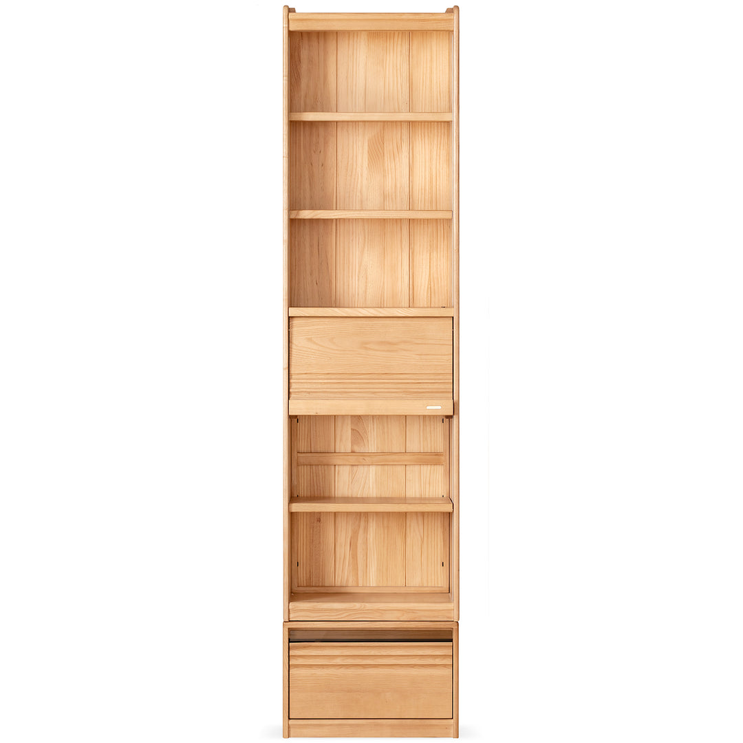 Scandinavian ash wood bookshelf gallery detail 4.