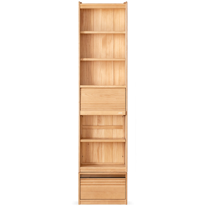 Scandinavian ash wood bookshelf gallery detail 4.