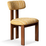 Bauhaus Boucle Fabric Dining Chair ROMA