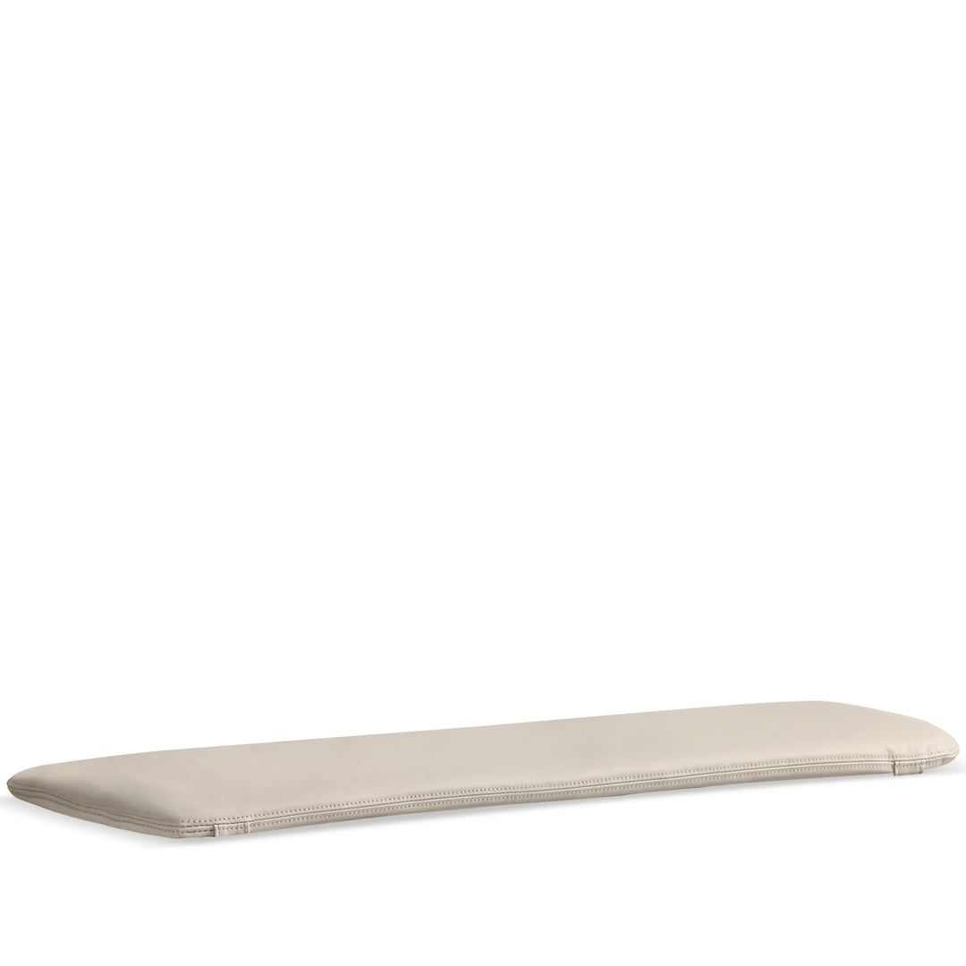 Scandinavian removable padded bench cushion cheese situational feels.