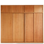 Scandinavian Cherry Wood Sliding Door Wardrobe AUTUMN