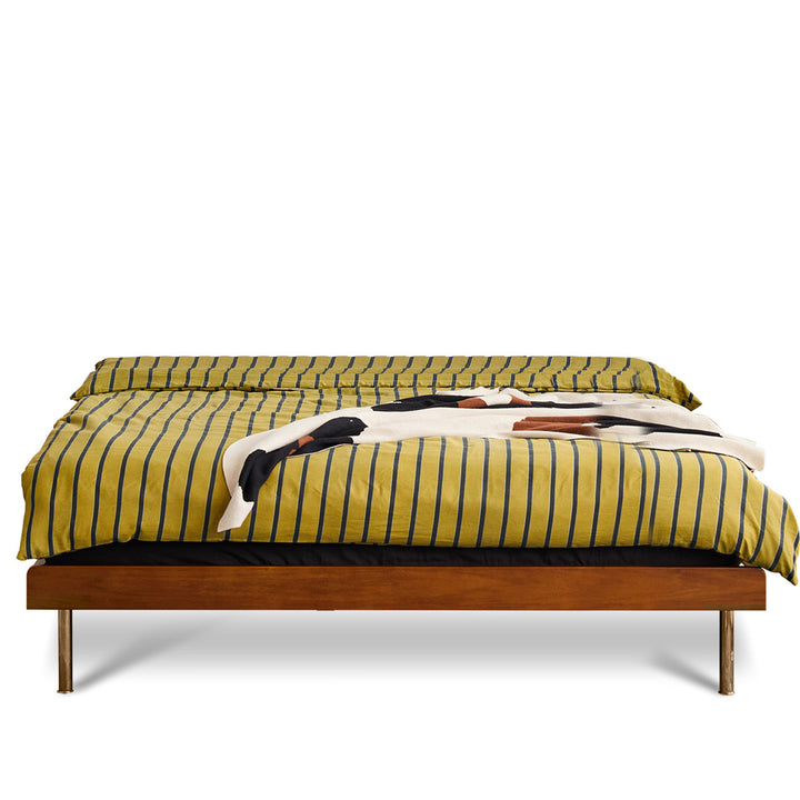 Vintage Boxwood Platform Bed CAMPAN