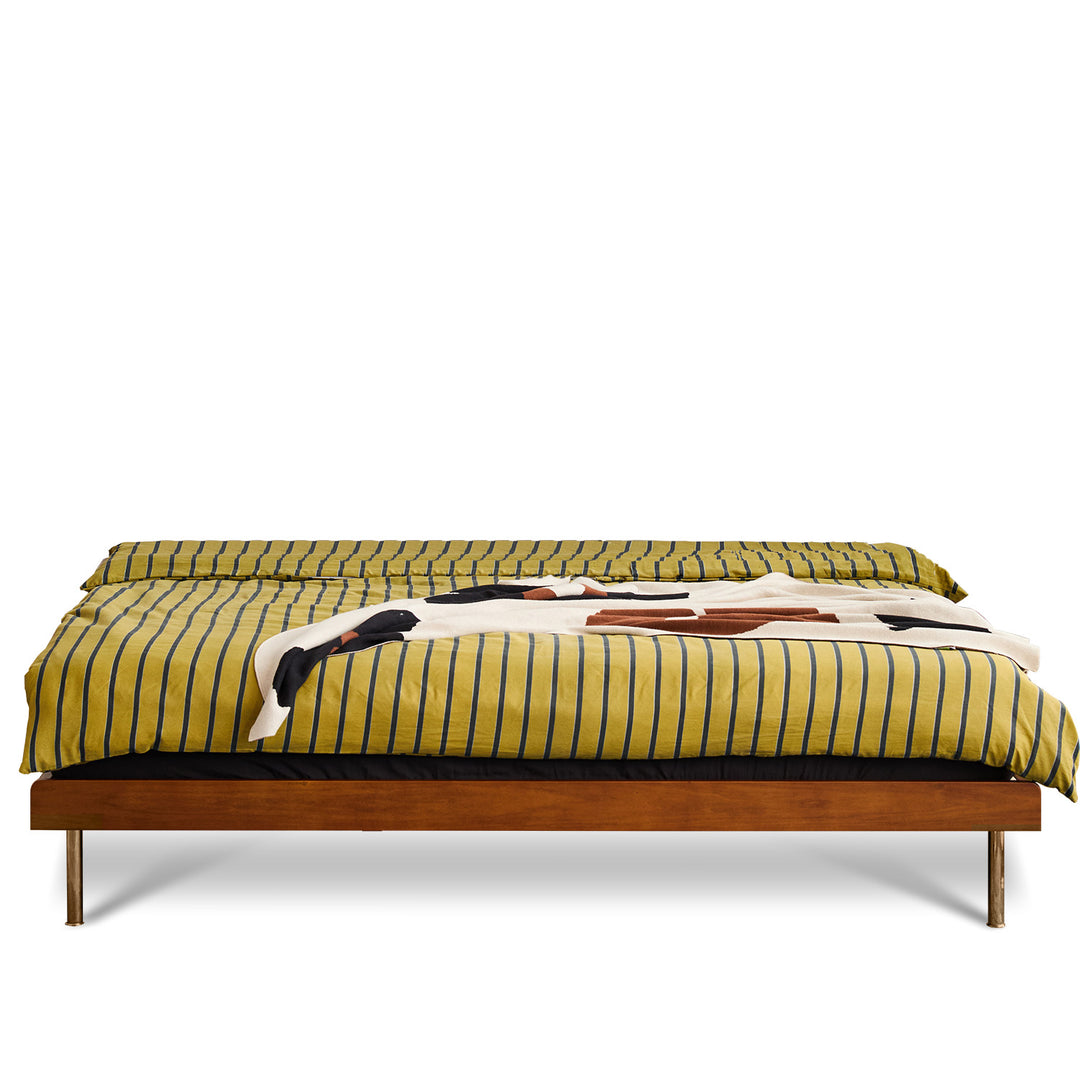 Vintage Boxwood Platform Bed CAMPAN