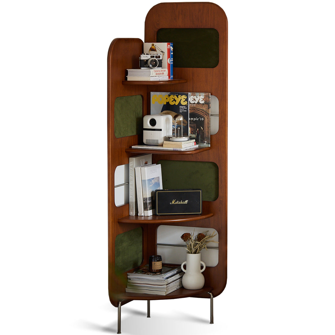 Vintage Boxwood Corner Shelf STRATO