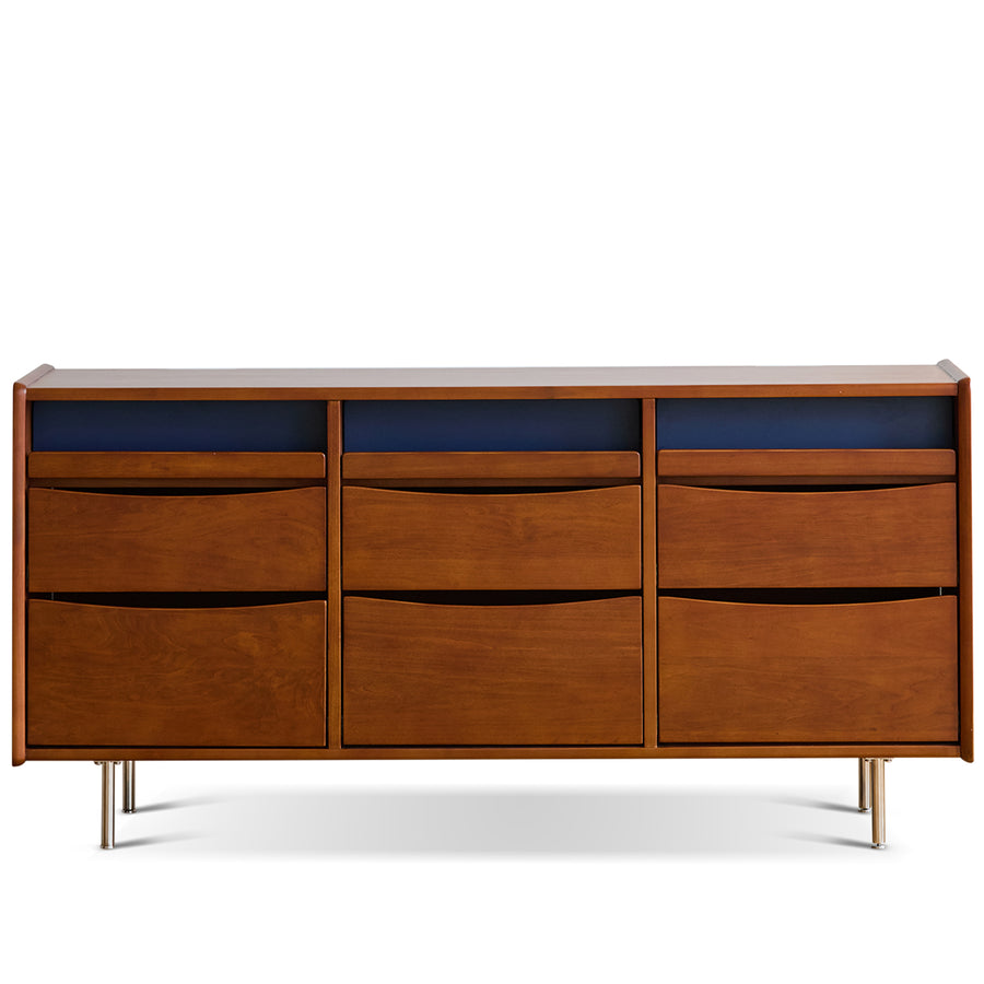 Vintage Boxwood Chest Of 9 Drawers MIES