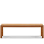Scandinavian Cherry Wood Dining Bench COASTAL