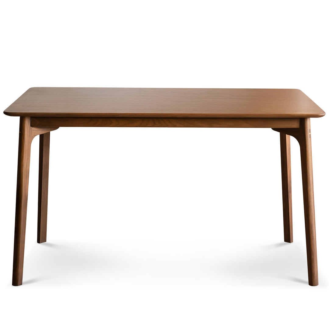 Japandi Walnut Wood Dining Table CHRONO