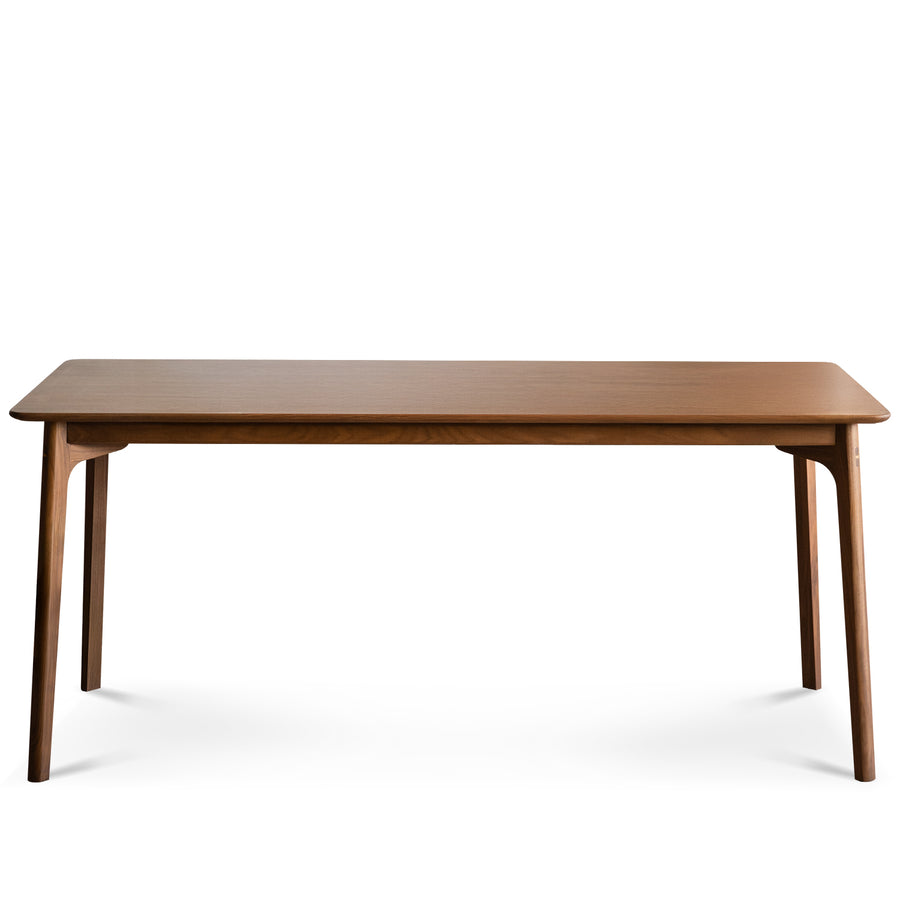 Japandi Walnut Wood Dining Table CHRONO