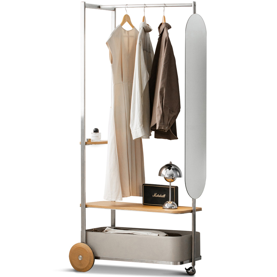 Minimalist Stainless Steel Clothes Hanger HERA