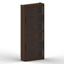 Basic Shelf + Glass Sliding Door x 2
