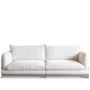 Minimalist Cotton Fabric 3 Seater Sofa COMO